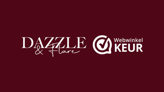 Dazzle & Flare is aangesloten bij WebwinkelKeur.