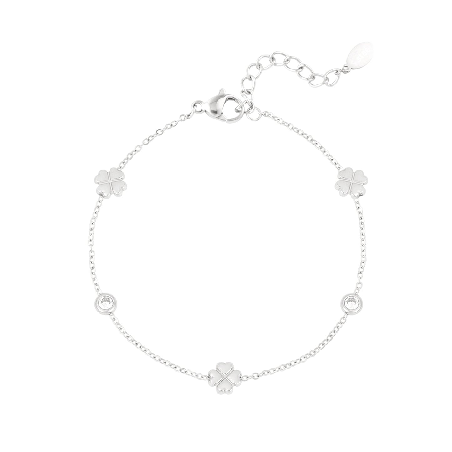 Gleaming Luck Armband Zilver