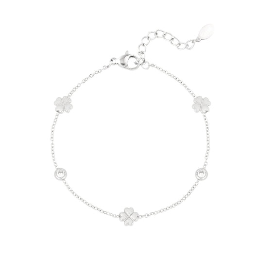 Gleaming Luck Armband Zilver