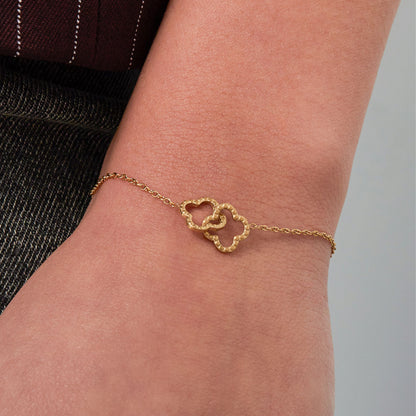 Linked Luck Armband Goud