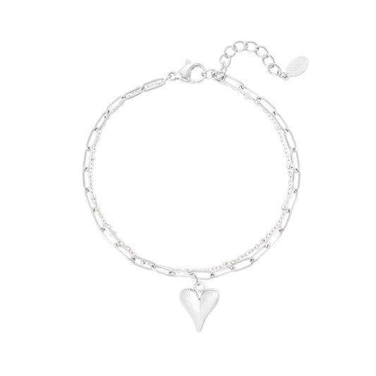 Loving Layers Armband Zilver