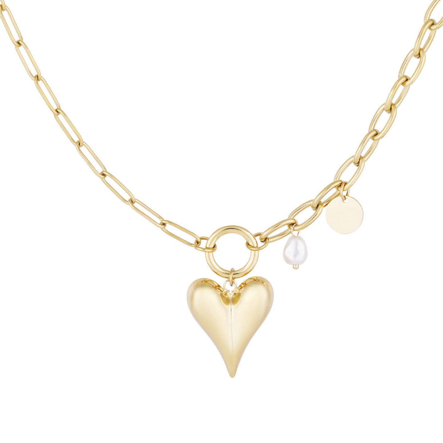 Pearl Baby Ketting Goud